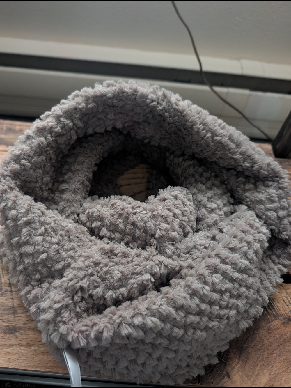Smash + Tess Plush Infinity Scarf - Light Taupe